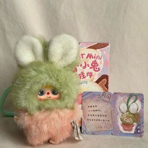 Baby Three Super Mini Bunny - Letter P